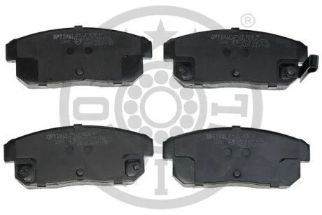 Гальмівні колодки дискові для Mazda, Nissan, Suzuki OPTIMAL BP-12492 фото товару