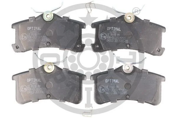<strong>Гальмівні колодки дискові OPTIMAL BP-12493 (фото 1)</strong>