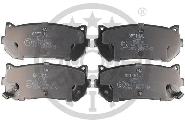 <strong>Гальмівні колодки дискові OPTIMAL BP-12494 (фото 1)</strong>