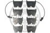 <strong>Гальмівні колодки дискові OPTIMAL BP-12517 (фото 1)</strong>