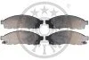 <strong>Гальмівні колодки дискові OPTIMAL BP-12537 (фото 1)</strong>