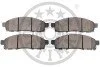 <strong>Гальмівні колодки дискові OPTIMAL BP-12537 (фото 2)</strong>