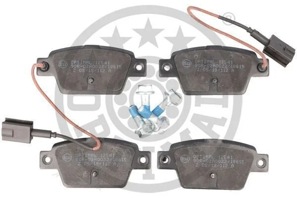 <strong>Гальмівні колодки дискові OPTIMAL BP-12541 (фото 1)</strong>