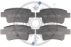 <strong>Гальмівні колодки дискові OPTIMAL BP-12542 (фото 1)</strong>