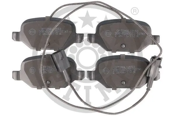 <strong>Гальмівні колодки дискові OPTIMAL BP-12553 (фото 1)</strong>
