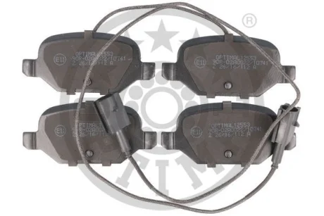 Гальмівні колодки дискові для OPTIMAL BP-12553 фото товару