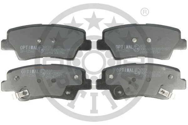 <strong>Гальмівні колодки дискові OPTIMAL BP-12560 (фото 1)</strong>