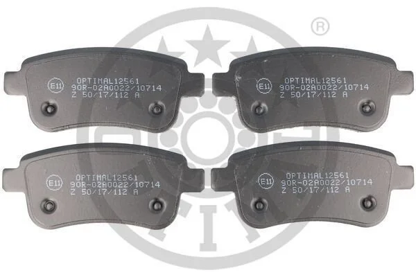 <strong>Гальмівні колодки дискові OPTIMAL BP-12561 (фото 1)</strong>