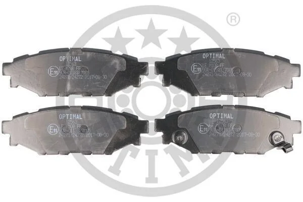 <strong>Гальмівні колодки дискові OPTIMAL BP-12563 (фото 1)</strong>