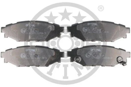 Гальмівні колодки дискові для OPTIMAL BP-12563 фото товару