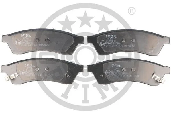 <strong>Гальмівні колодки дискові OPTIMAL BP-12564 (фото 1)</strong>