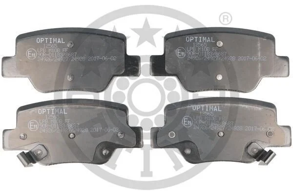 <strong>Гальмівні колодки дискові OPTIMAL BP-12565 (фото 1)</strong>