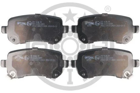 Гальмівні колодки дискові для Fiat, Dodge, Lancia, Chrysler, Volkswagen OPTIMAL BP-12570 фото товару