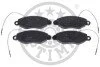 <strong>Гальмівні колодки дискові OPTIMAL BP-12576 (фото 1)</strong>