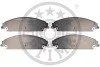 <strong>Гальмівні колодки дискові OPTIMAL BP-12578 (фото 1)</strong>