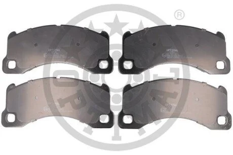 Гальмівні колодки дискові для OPTIMAL BP-12583 фото товару