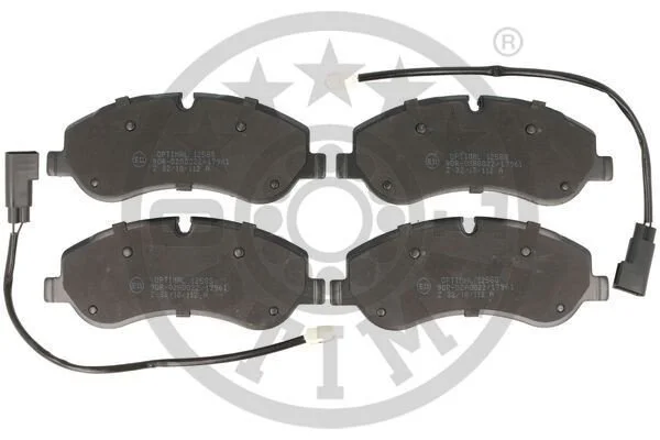 <strong>Гальмівні колодки дискові OPTIMAL BP-12588 (фото 1)</strong>