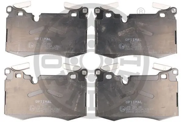 <strong>Гальмівні колодки дискові OPTIMAL BP-12597 (фото 1)</strong>