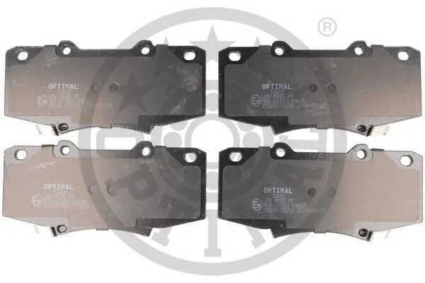 <strong>Гальмівні колодки дискові OPTIMAL BP-12602 (фото 1)</strong>