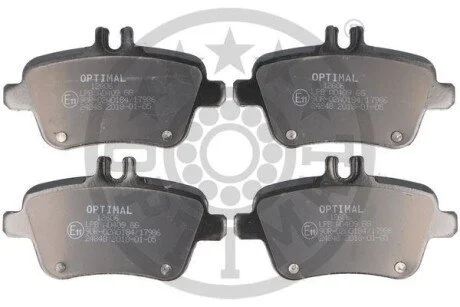 Гальмівні колодки дискові для OPTIMAL BP-12606 фото товару