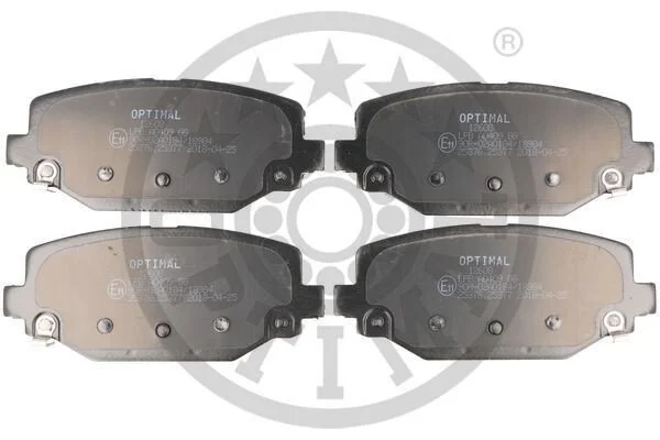 <strong>Гальмівні колодки дискові OPTIMAL BP-12608 (фото 1)</strong>