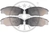 <strong>Гальмівні колодки дискові OPTIMAL BP-12612 (фото 1)</strong>