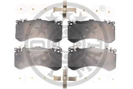 Гальмівні колодки дискові для Audi, Dodge OPTIMAL BP-12614 фото товару