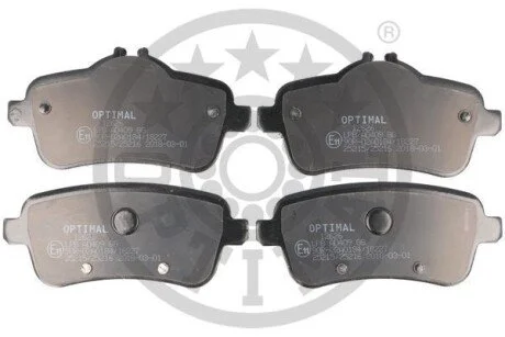 Гальмівні колодки дискові для OPTIMAL BP-12626 фото товару