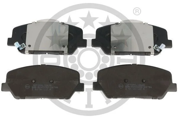 <strong>Гальмівні колодки дискові OPTIMAL BP-12628 (фото 1)</strong>