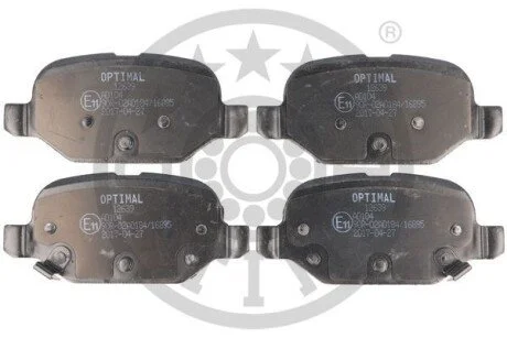 Гальмівні колодки дискові для Fiat OPTIMAL BP-12639 фото товару