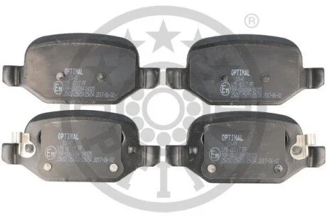 Гальмівні колодки дискові для Fiat OPTIMAL BP-12640 фото товару