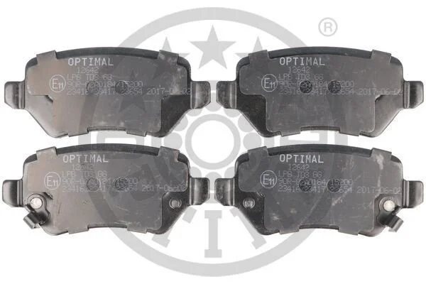 <strong>Гальмівні колодки дискові OPTIMAL BP-12642 (фото 1)</strong>