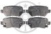 <strong>Гальмівні колодки дискові OPTIMAL BP-12642 (фото 1)</strong>