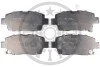 <strong>Гальмівні колодки дискові OPTIMAL BP-12643 (фото 1)</strong>