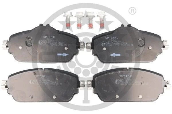 <strong>Гальмівні колодки дискові OPTIMAL BP-12652 (фото 1)</strong>