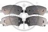 <strong>Гальмівні колодки дискові OPTIMAL BP-12672 (фото 1)</strong>