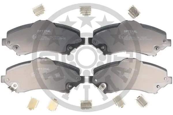 <strong>Гальмівні колодки дискові OPTIMAL BP-12704 (фото 1)</strong>