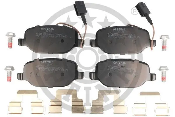 <strong>Гальмівні колодки дискові OPTIMAL BP-12724 (фото 1)</strong>
