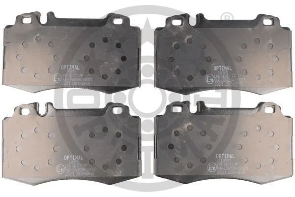 <strong>Гальмівні колодки дискові OPTIMAL BP-12743 (фото 1)</strong>