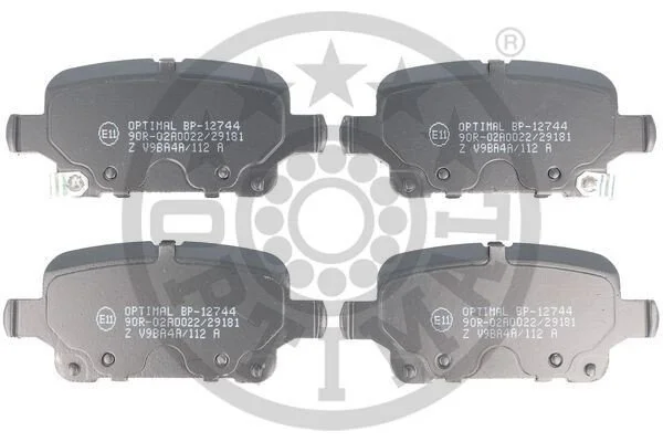<strong>Гальмівні колодки дискові OPTIMAL BP-12744 (фото 1)</strong>