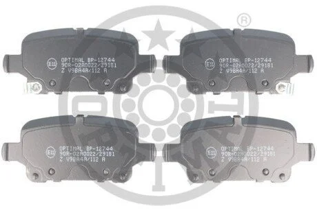 Гальмівні колодки дискові для Opel OPTIMAL BP-12744 фото товара