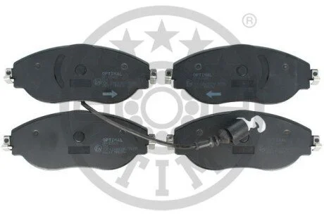 Гальмівні колодки дискові для OPTIMAL BP-12802 фото товару