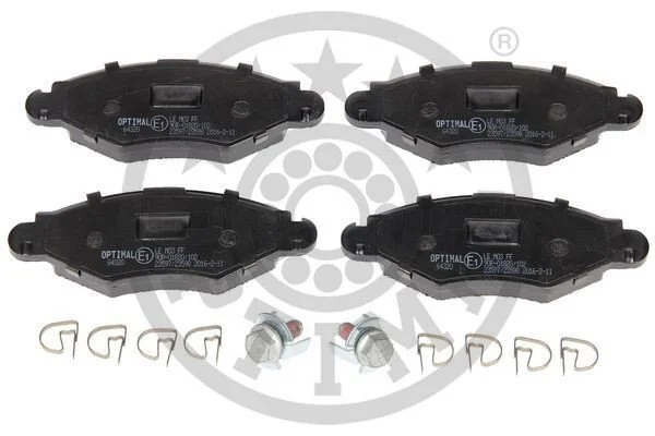 <strong>Гальмівні колодки дискові OPTIMAL BP-64320 (фото 1)</strong>