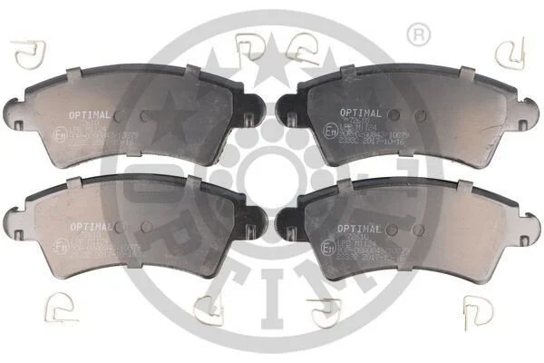 <strong>Гальмівні колодки дискові OPTIMAL BP-72610 (фото 1)</strong>