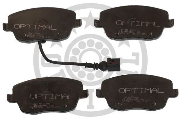 <strong>Гальмівні колодки дискові OPTIMAL BP-77501 (фото 1)</strong>