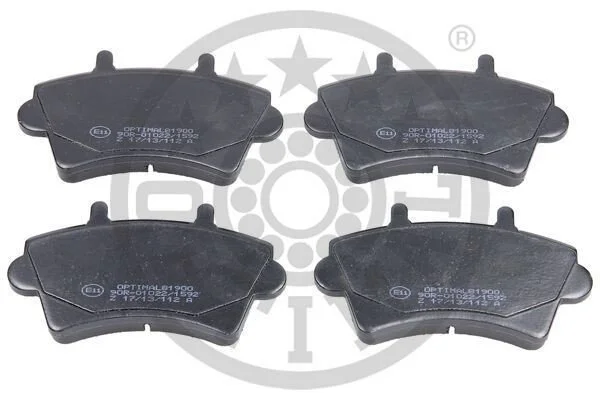 <strong>Гальмівні колодки дискові OPTIMAL BP-81900 (фото 1)</strong>
