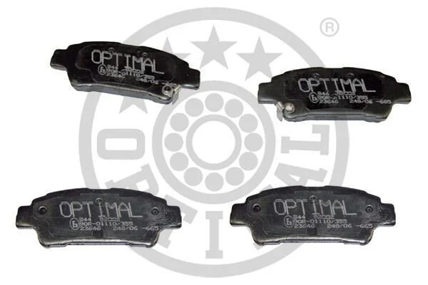 <strong>Гальмівні колодки дискові OPTIMAL BP-82002 (фото 1)</strong>