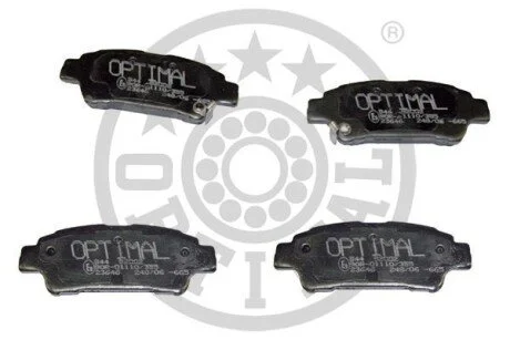Гальмівні колодки дискові для OPTIMAL BP-82002 фото товару