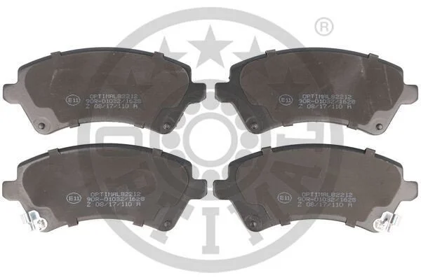 <strong>Гальмівні колодки дискові OPTIMAL BP-82212 (фото 1)</strong>