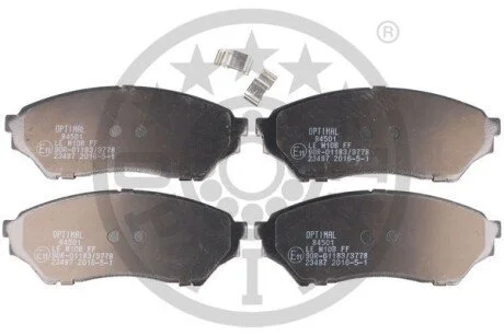 Гальмівні колодки дискові для Mitsubishi OPTIMAL BP-84501 фото товару